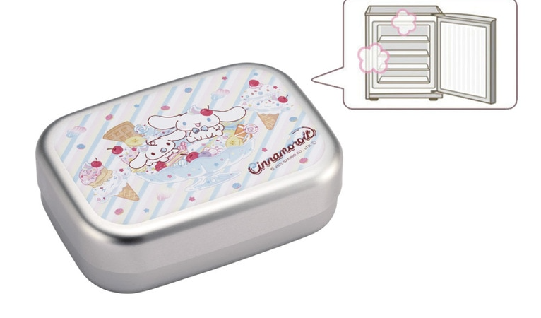 (Pre-Order) Skater Aluminum Lunch Box with Core Child 370ml Lunch Belt with Thermal Cabinet Compatible Cinnamoroll