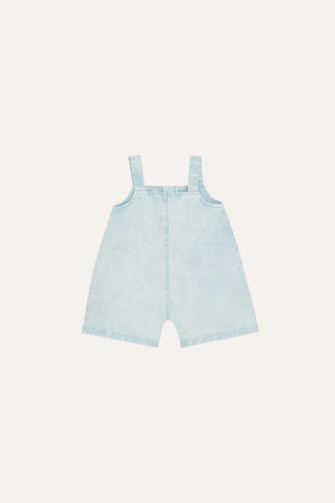 (Pre-Order) The Campamento Light Blue Denim Baby Dungaree