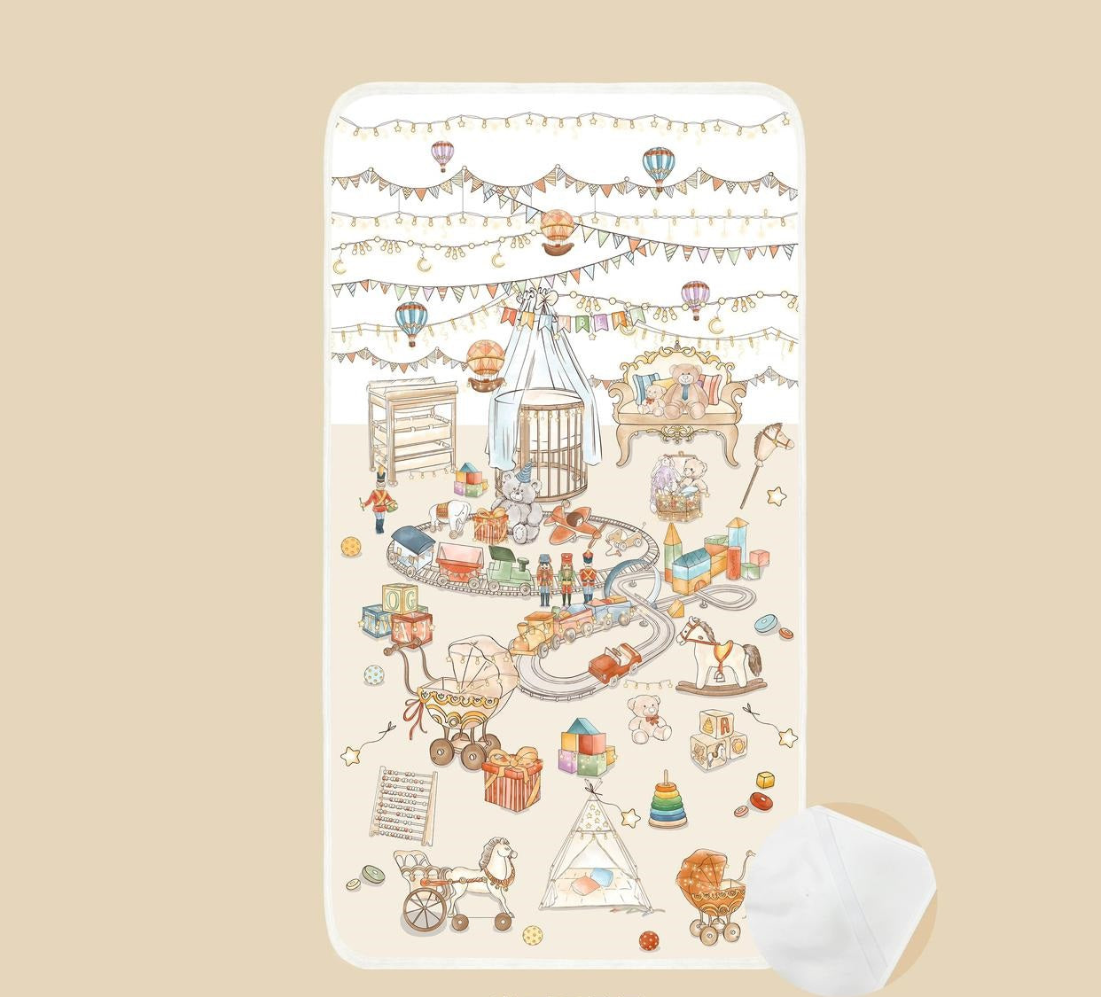 (PRE-ORDER) Tiny Beni Waterpoof Pad for Cot