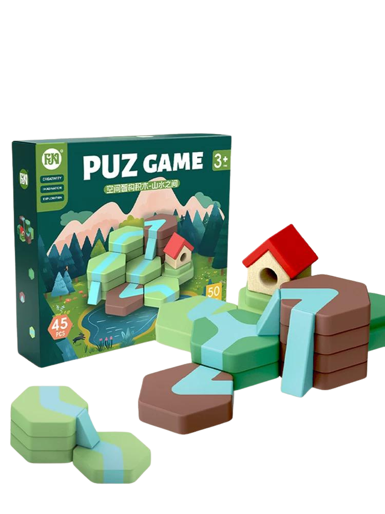 (Pre-Order) Feijiani Puzz Game Wooden Toys