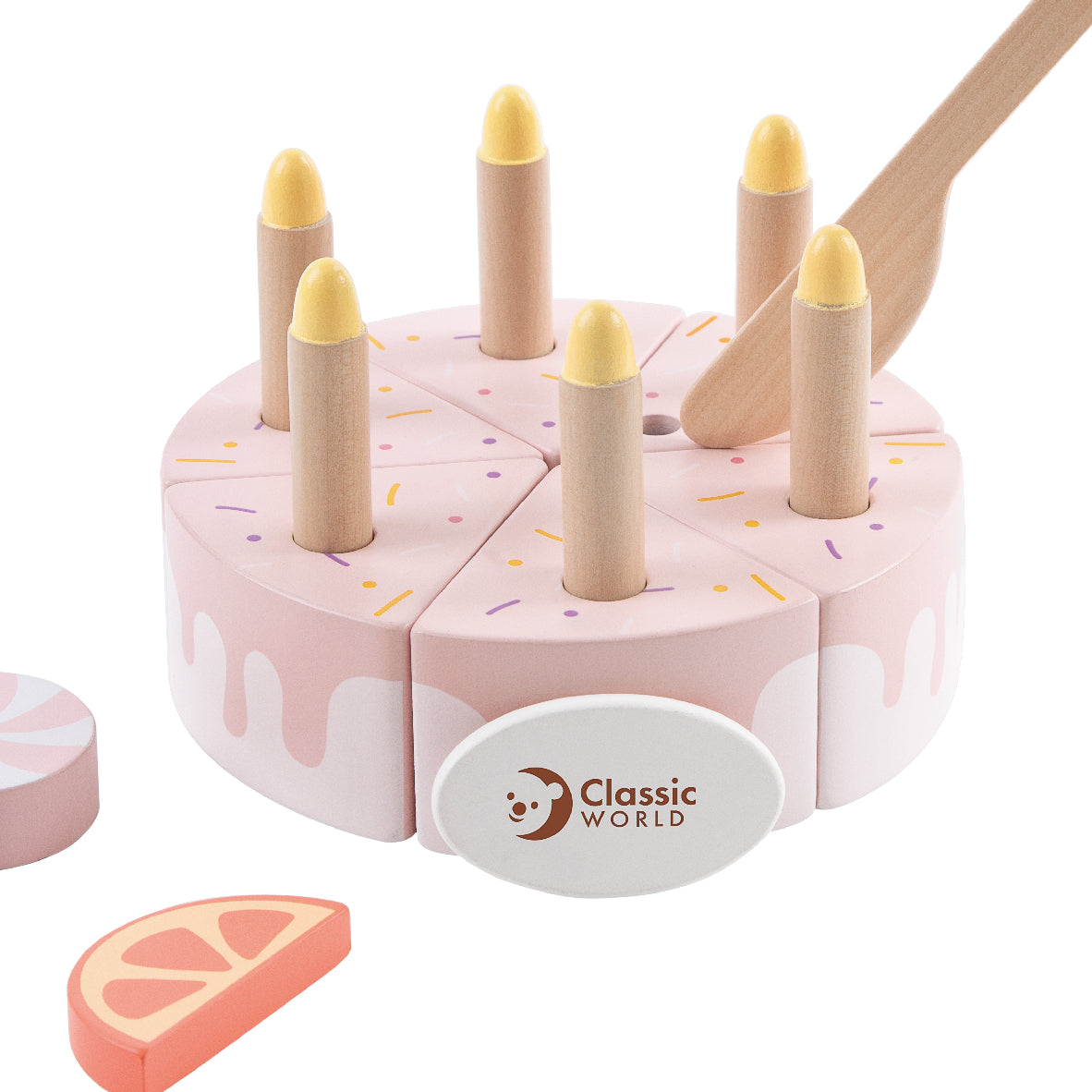 (Imperfect Item) Classic World Birthday Cake