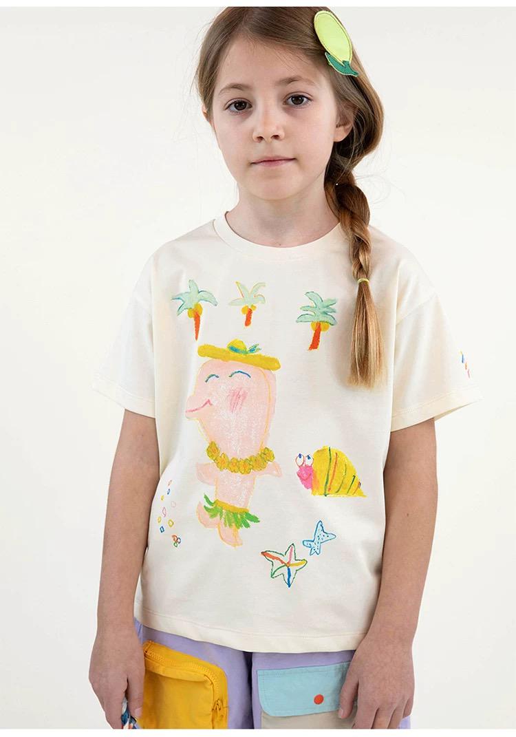 Rice & Sky Dancing Dolphin Tee