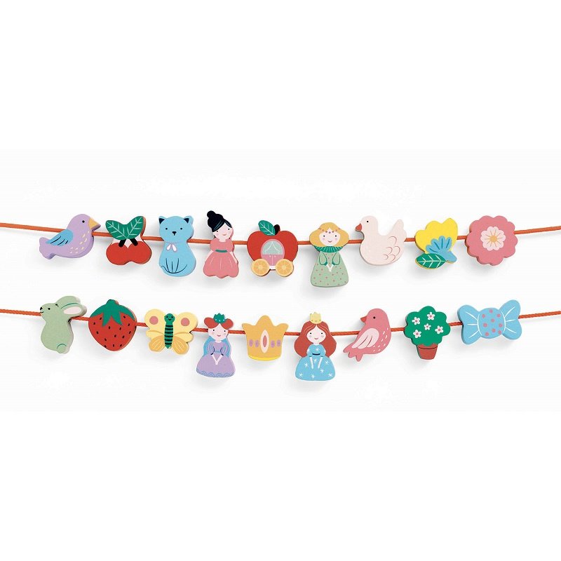 (Pre-Order) Djeco – Fila Bella Threading Beads