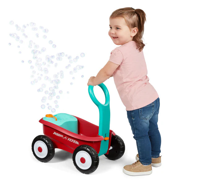 (PRE-ORDER) Radio Flyer Bubble Buddy Walker Wagon