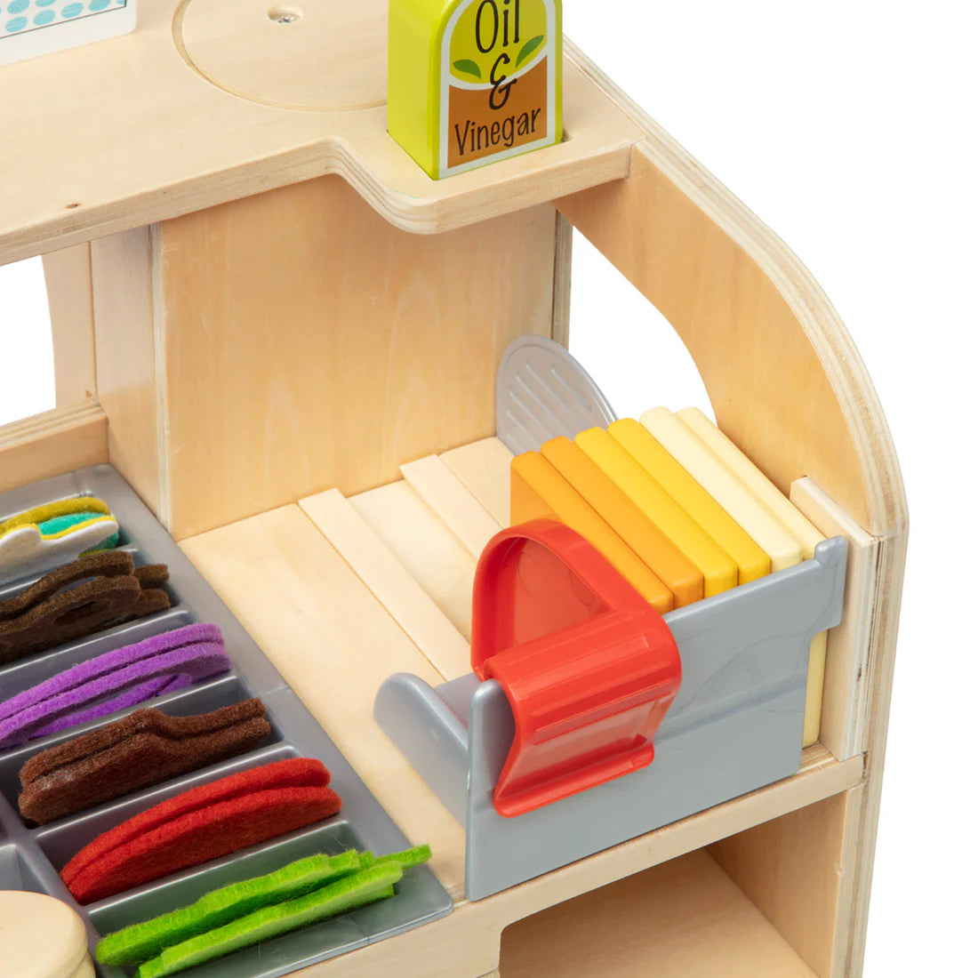 (Pre-Order) Melissa & Doug Slice & Stack Sandwich Counter