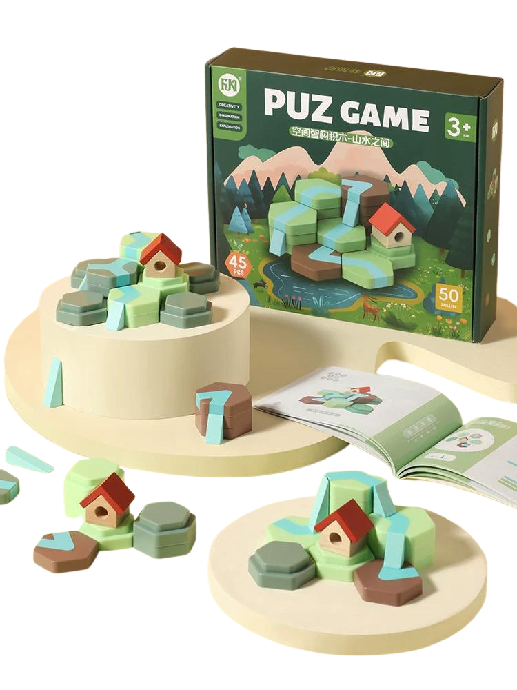 (Pre-Order) Feijiani Puzz Game Wooden Toys