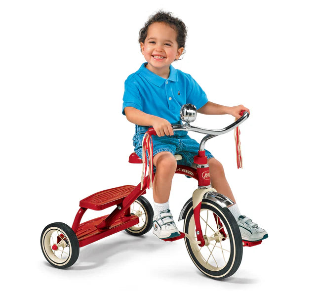 (PRE-ORDER) Radio Flyer Classic Red Dual Deck Tricycle