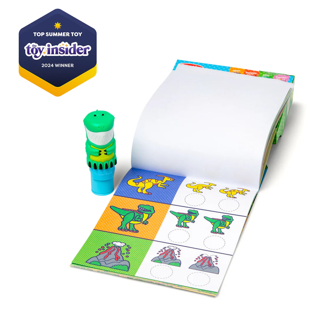 (Pre-Order) Melissa & Doug Sticker WOW!™ Activity Pad & Sticker Stamper - Dinosaur