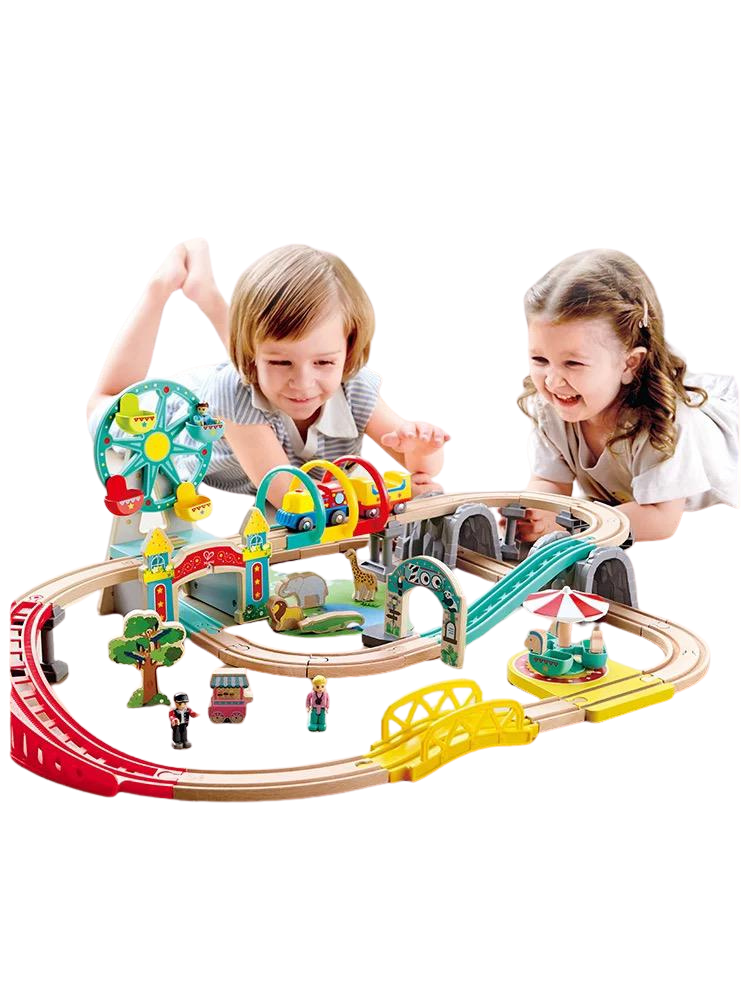 (Pre-Order) Hape Joyful Ride Railway Set