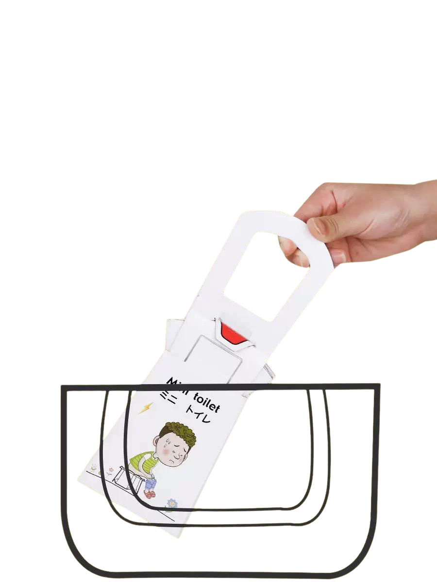 (Pre-Order) Kids Mini Toilet (Portable) One Time Use