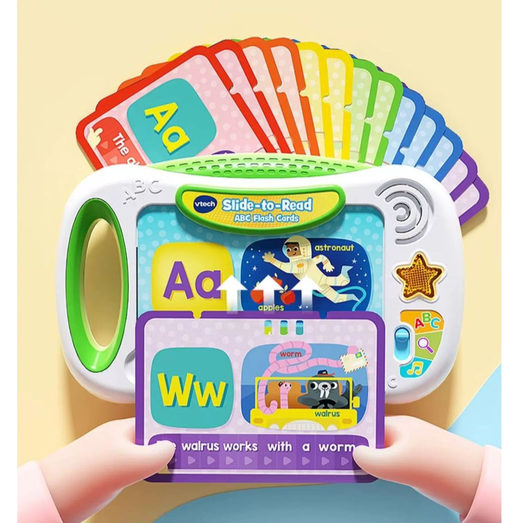 (Pre-Order) VTECH Slide to Read ABC Flash Card English