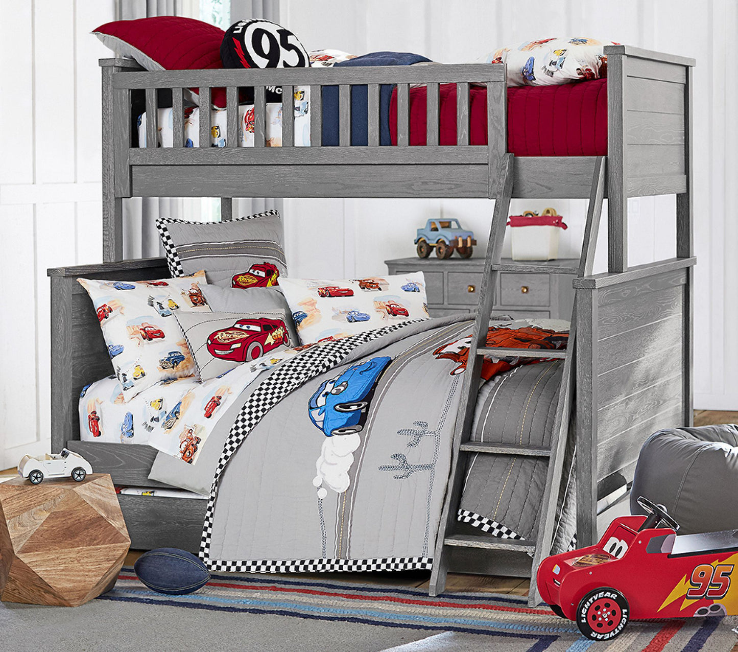 (Pre-Order) Pottery Barn Kids Disney and Pixar Cars Organic Sheet Set & Pillowcases