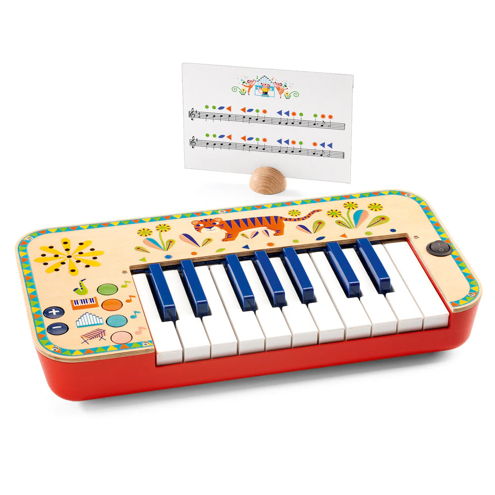 Djeco Animambo Synthesizer - Keyboard for Kids