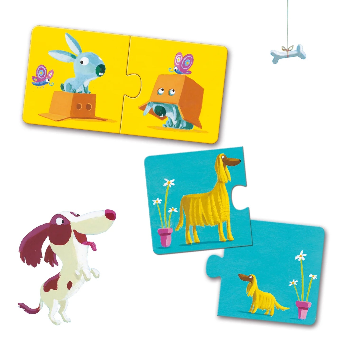 (Pre-Order) Djeco Opposites Puzzle Duo
