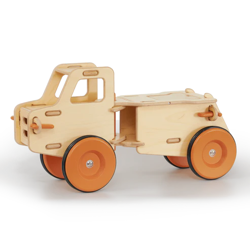 (PRE-ORDER) MOOVER Dump truck Brown + Natural
