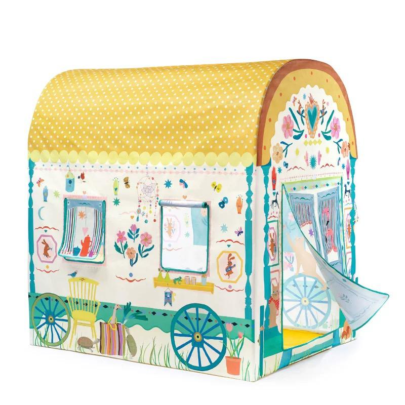 (PRE-ORDER) Djeco Play Tent- Caravan