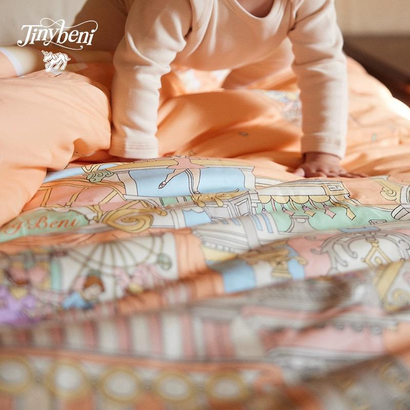(PRE-ORDER) Tiny Beni Bed Sheet 4pcs Set