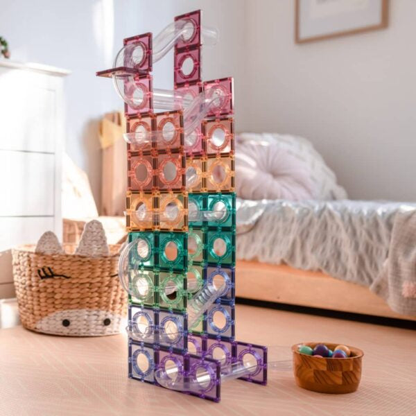 (PRE-ORDER) CONNETIX Pastel Ball Run Pack 106 pc