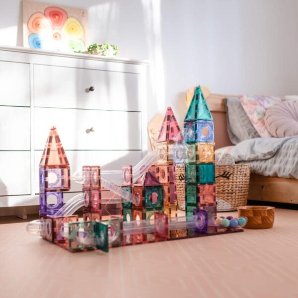(PRE-ORDER) CONNETIX Pastel Ball Run Pack 106 pc