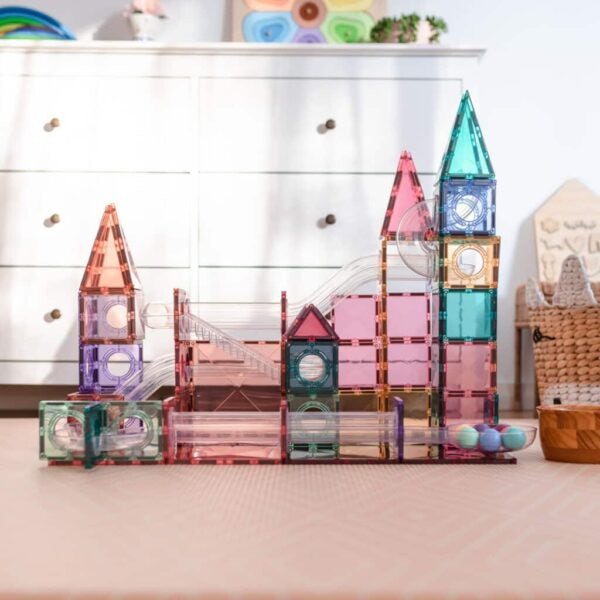 (PRE-ORDER) CONNETIX Pastel Ball Run Pack 106 pc