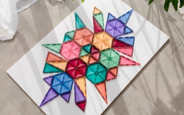 (PRE-ORDER) CONNETIX Pastel Geometry Pack 40 pc