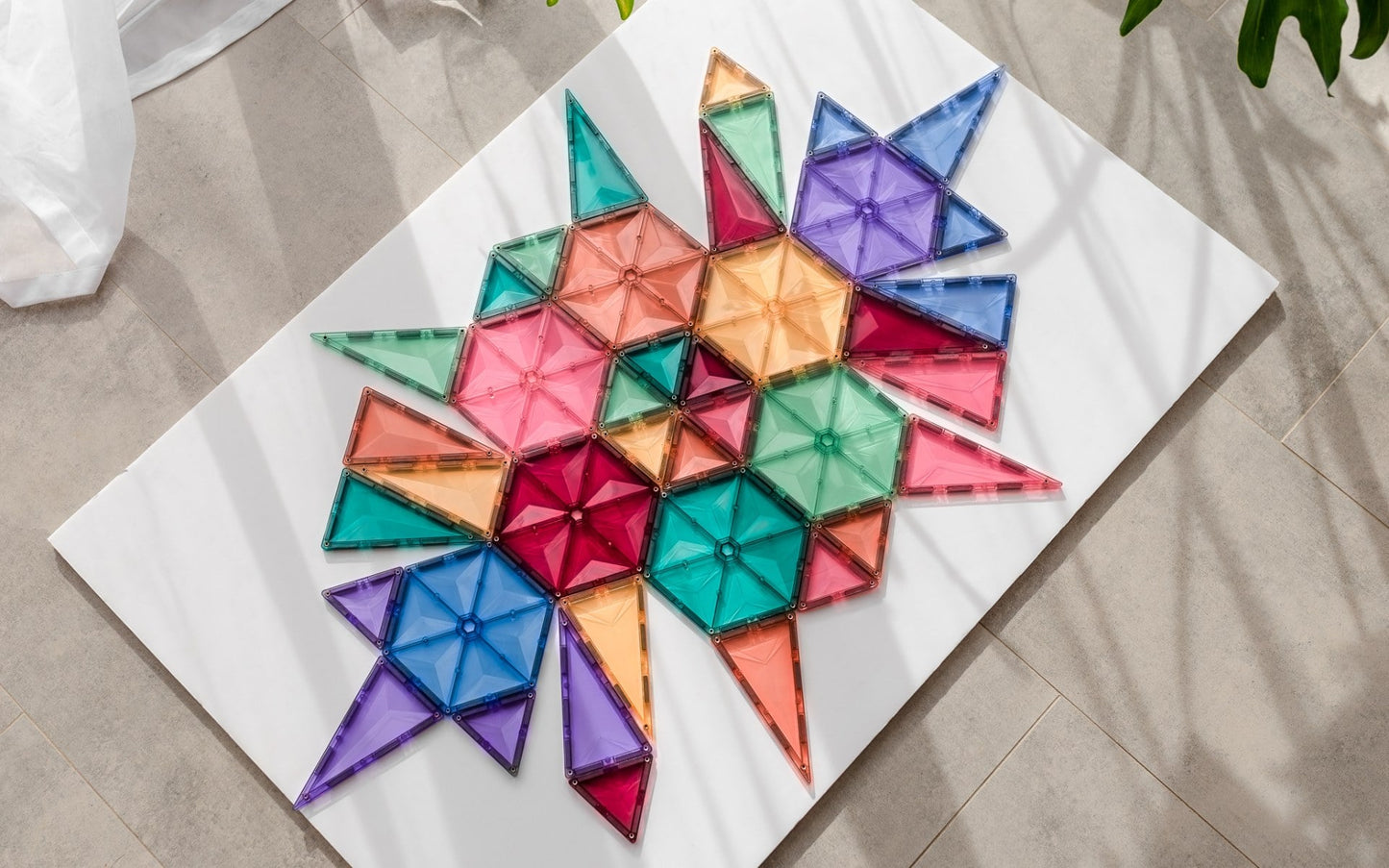 (PRE-ORDER) CONNETIX Pastel Geometry Pack 40 pc