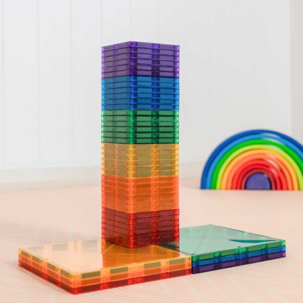 (PRE-ORDER) CONNETIX Rainbow Square Pack 42 pc