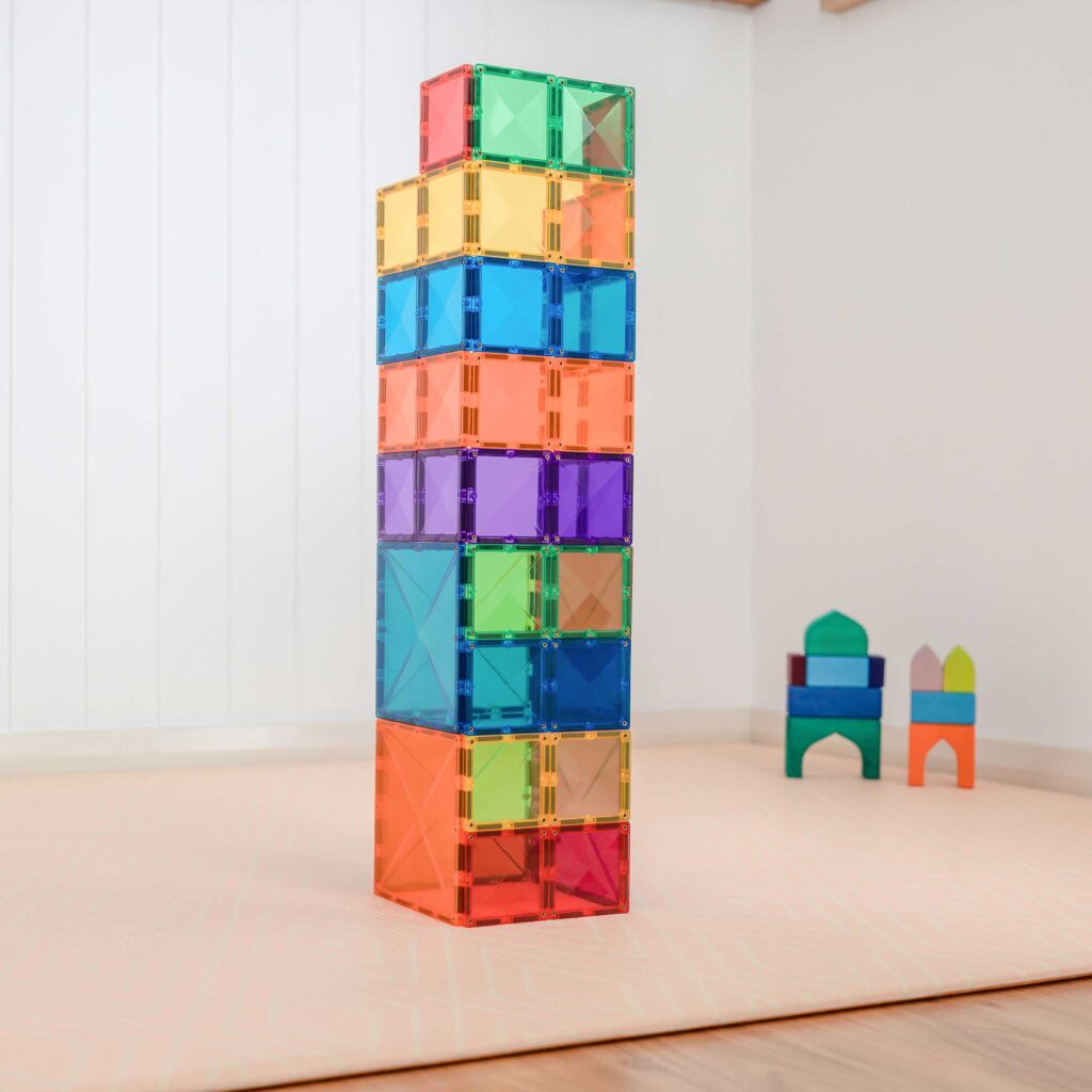 (PRE-ORDER) CONNETIX Rainbow Square Pack 42 pc