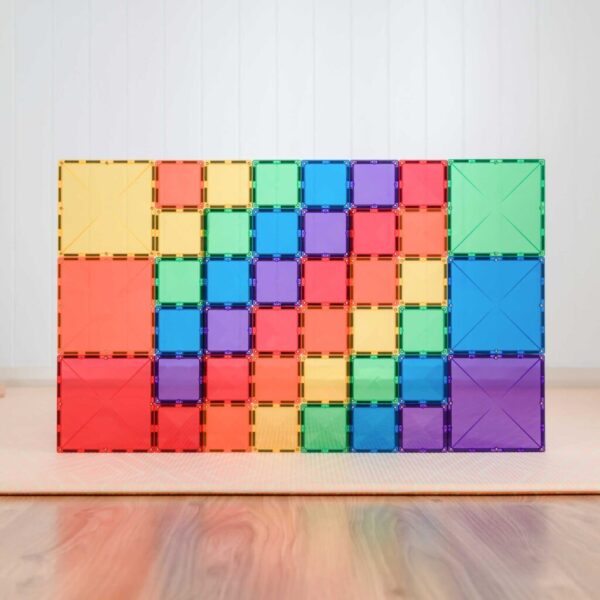 (PRE-ORDER) CONNETIX Rainbow Square Pack 42 pc