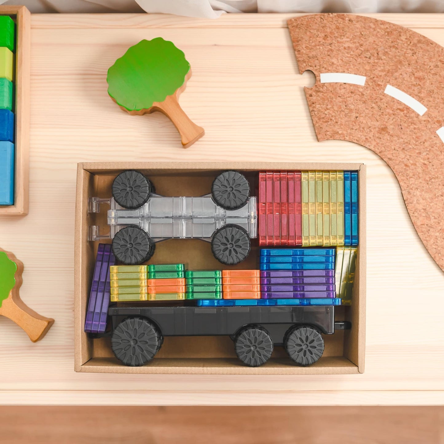 (PRE-ORDER) CONNETIX Rainbow Transport Pack 50 pc