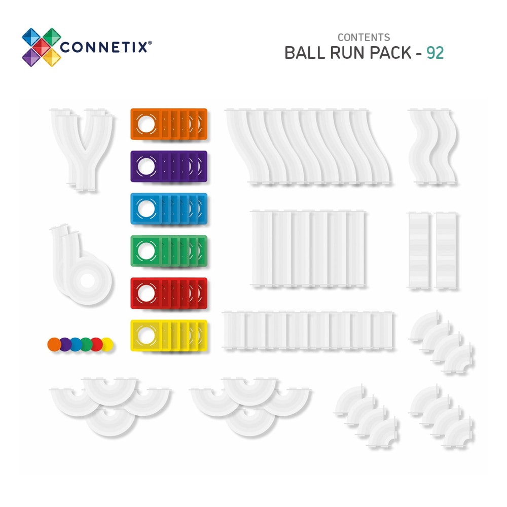 (PRE-ORDER) CONNETIX Rainbow Square Pack 42 pc