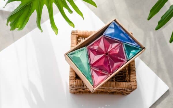 (PRE-ORDER) CONNETIX Pastel Geometry Pack 40 pc