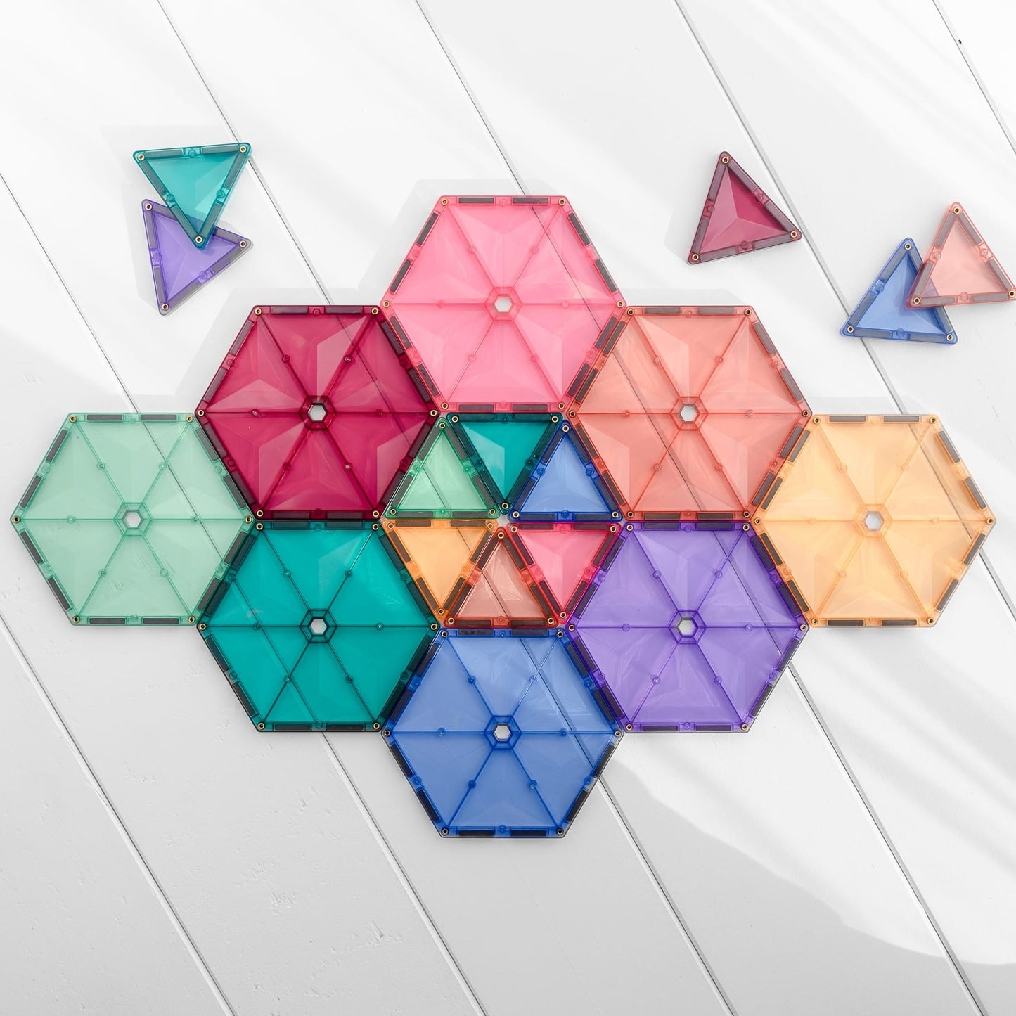 (PRE-ORDER) CONNETIX Pastel Geometry Pack 40 pc