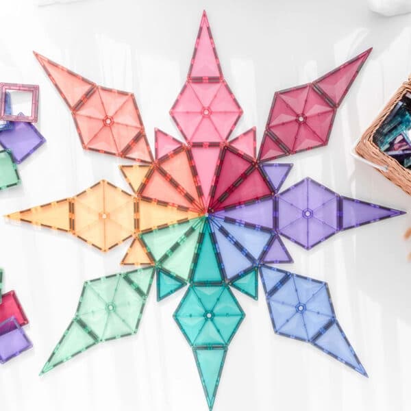 (PRE-ORDER) CONNETIX Pastel Geometry Pack 40 pc