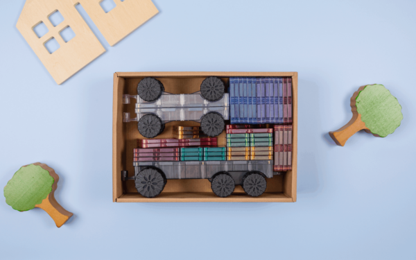 (PRE-ORDER) CONNETIX Pastel Transport Pack 50 pc