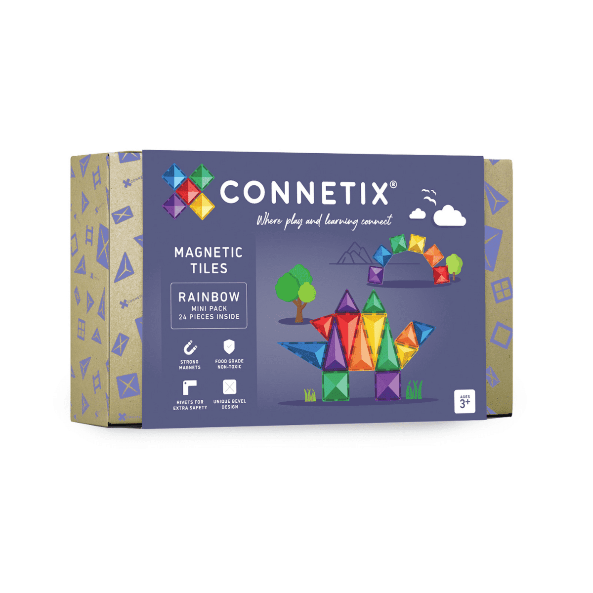 (PRE-ORDER) CONNETIX Rainbow Mini Pack 24 pcs