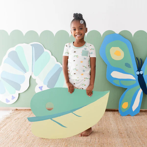 (Pre-Order) Kyte Baby + The Very Hungry Caterpillar Short Sleeve Pajamas
