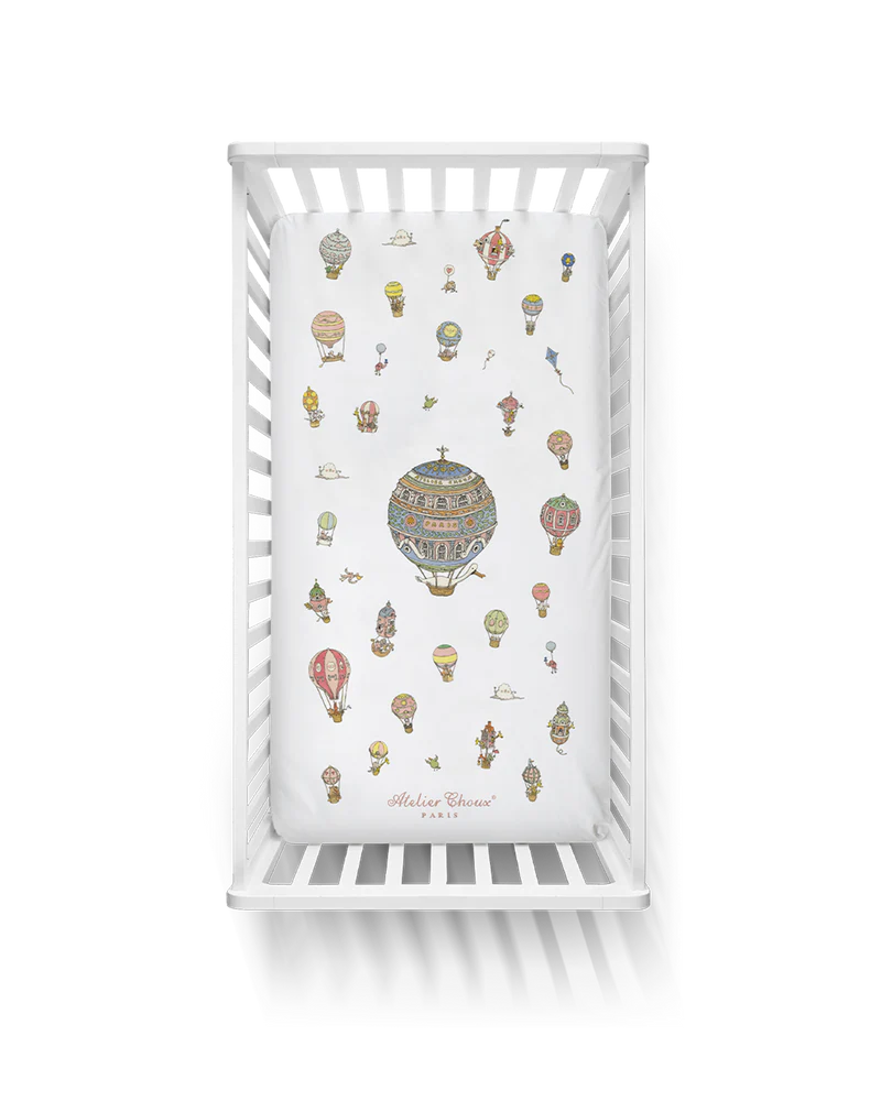 (PREORDER) Atelier Choux Assorted Crib Fitted Sheet