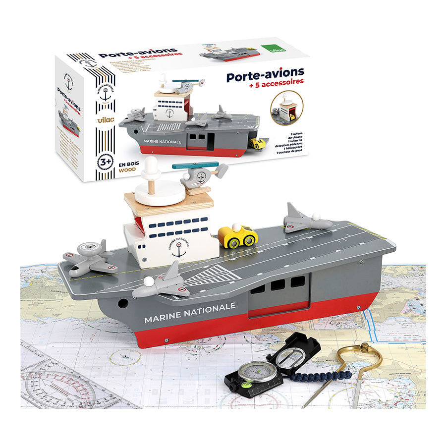 (PRE-ORDER) Vilac Aircraft Carrier