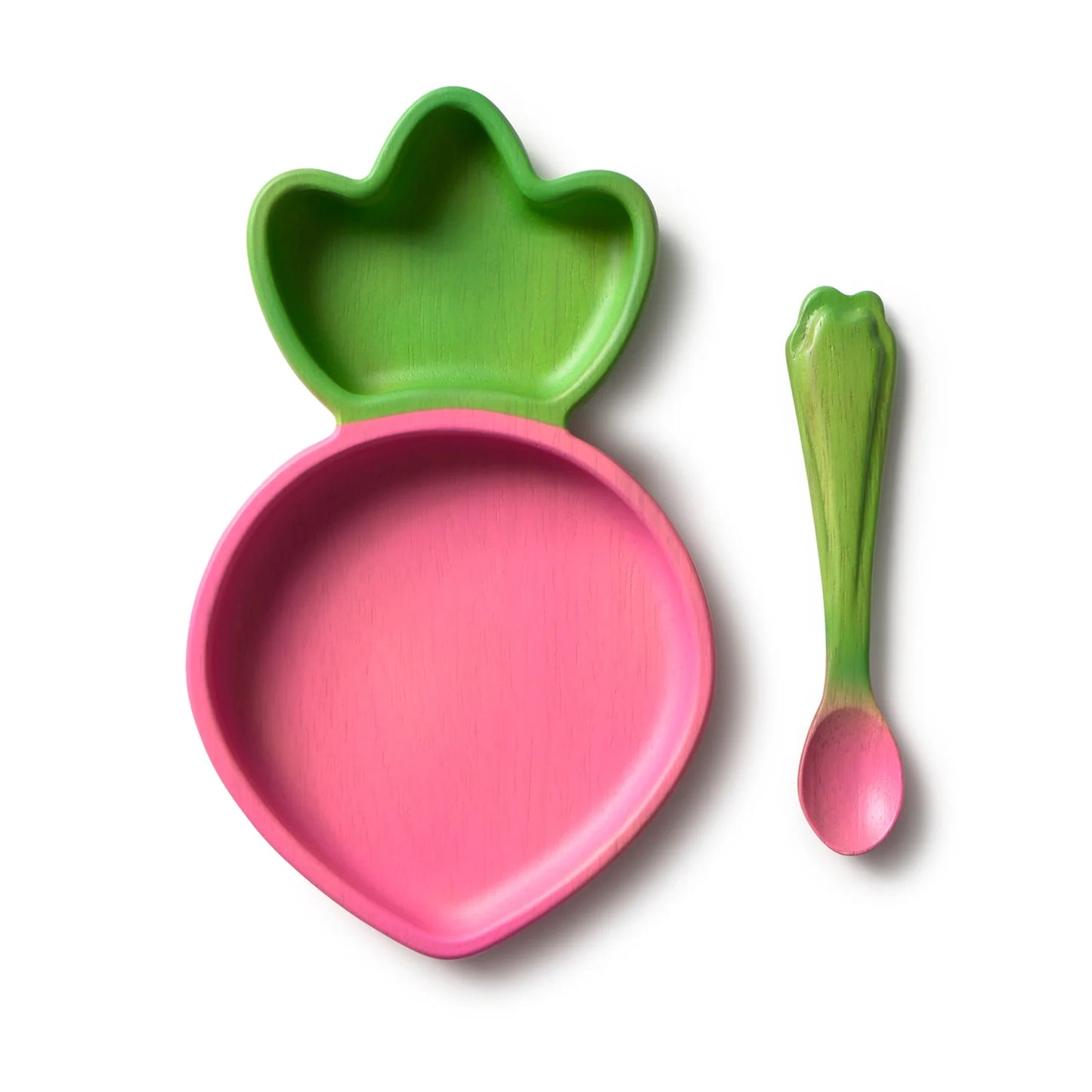 (Pre-Order) Oli&Carol Ramona The Radish Plate & Spoon Set