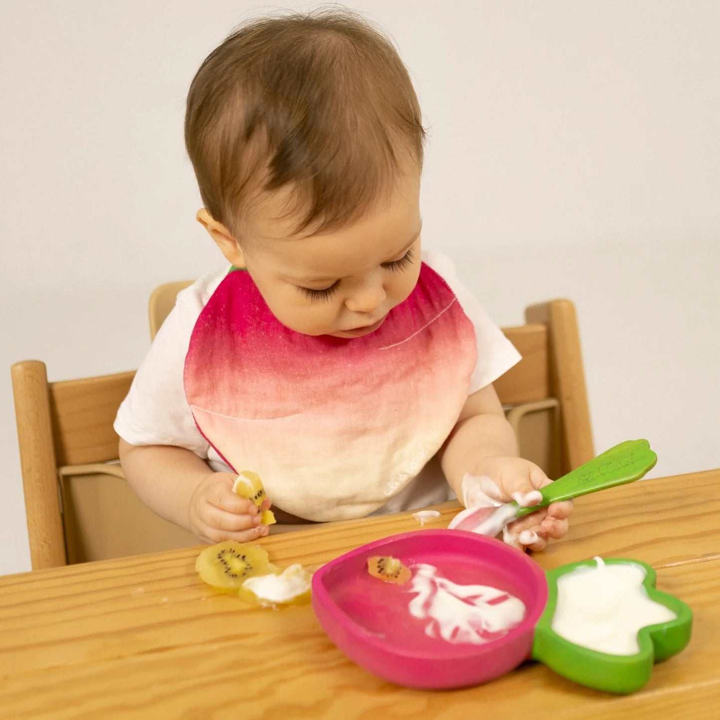 (Pre-Order) Oli&Carol Ramona The Radish Plate & Spoon Set