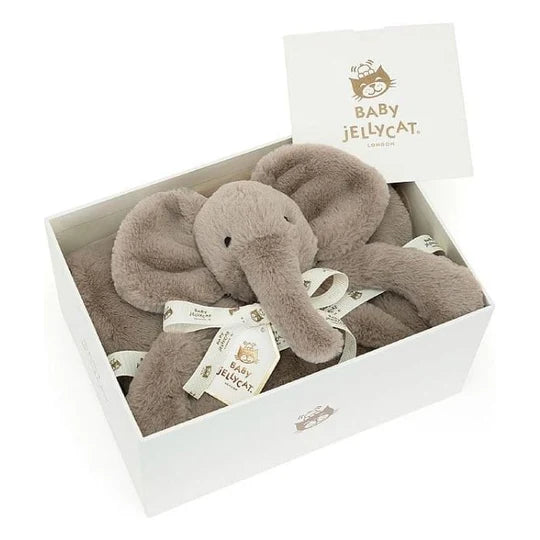 (PRE-ORDER)Jellycat Smudge Elephant Blankie