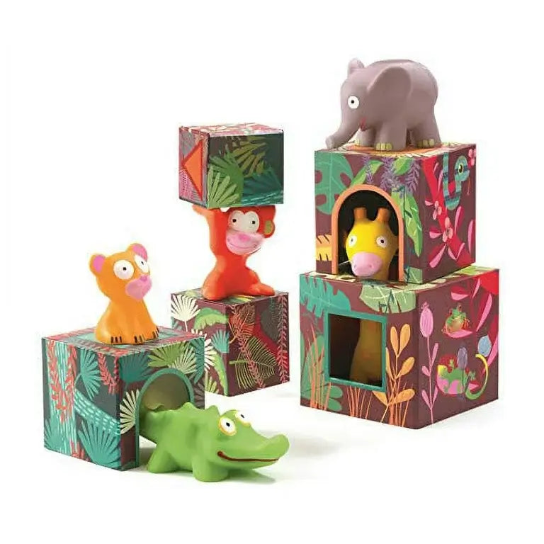 (Pre-Order) Djeco Maxi Topanijungle Blocks