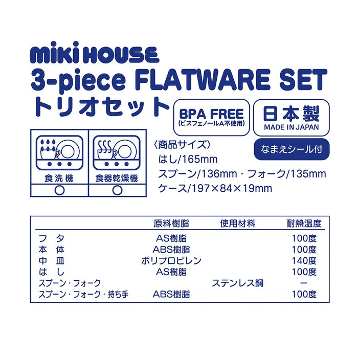 (Pre-order) Mikihouse Cutlery Set