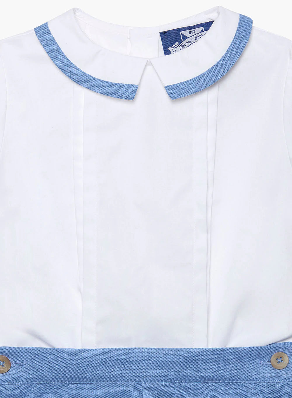 (Pre-Order) trotters French Blue/White The Rupert Set