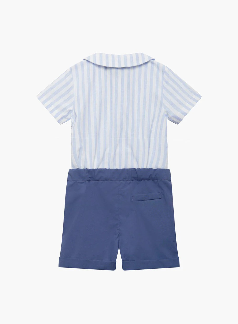 (Pre-Order) Trotters Navy/Pale Blue Stripe The Rupert Set