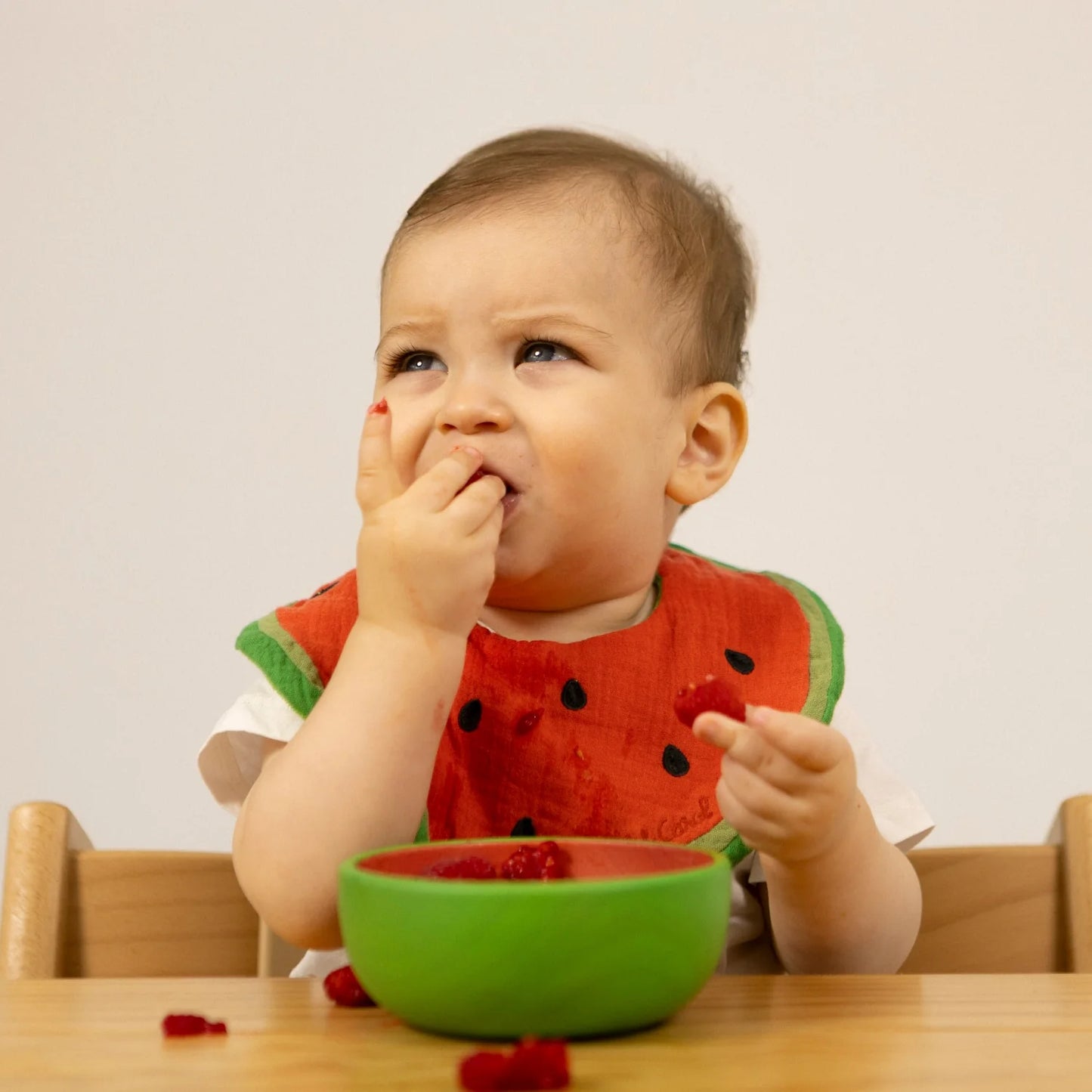 (Pre-Order) Oli&Carol Wally The Watermelon Bowl & Spoon Set