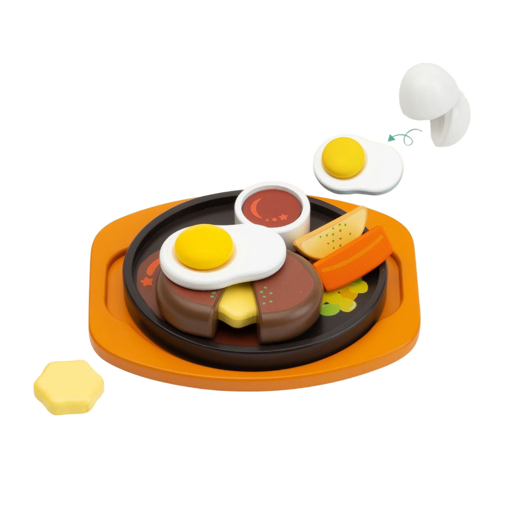 (Pre-Order) Woody Puddy  First Pretend Play Hamburger Set