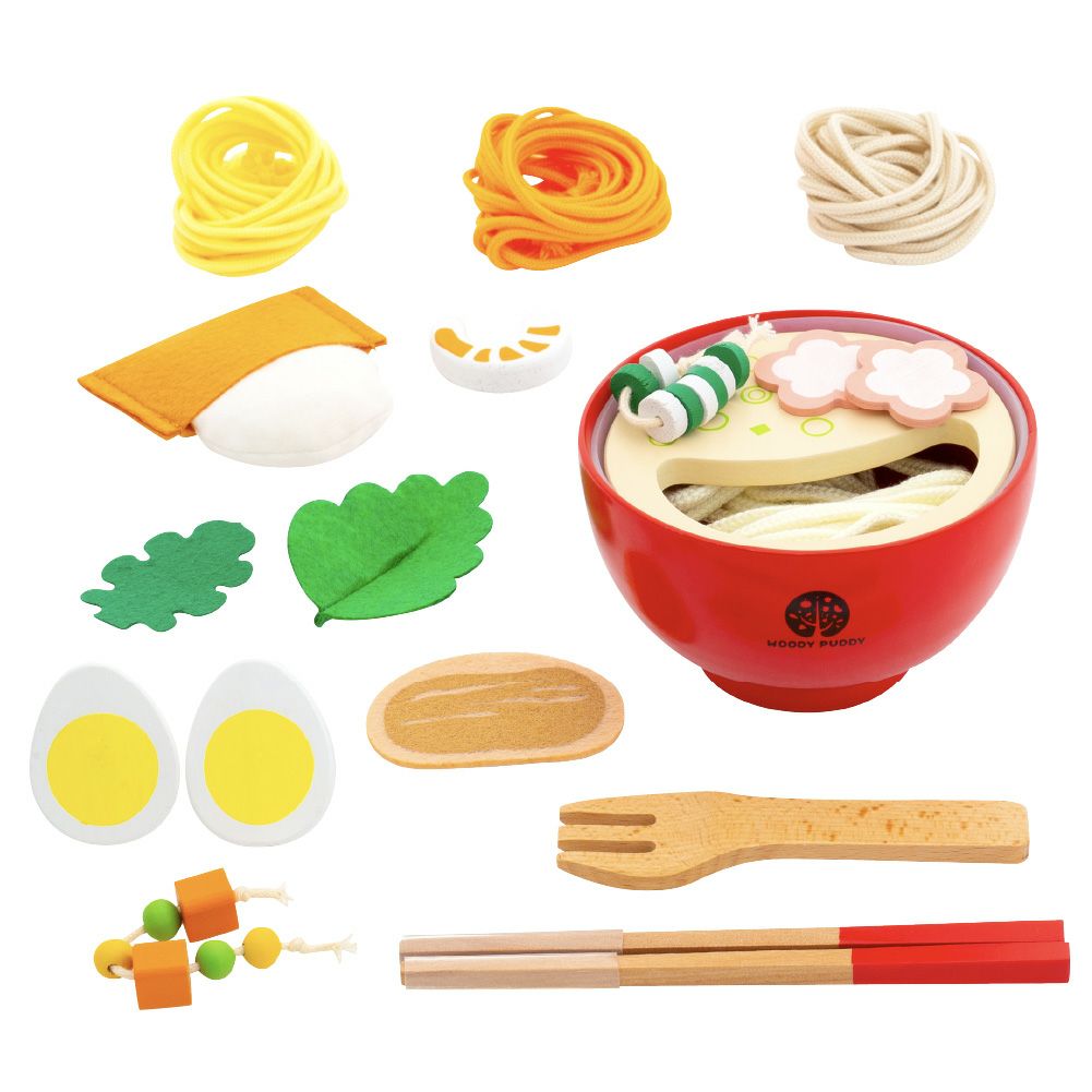 (Pre-Order) Woody Puddy First Play House Noodle Cooking Set