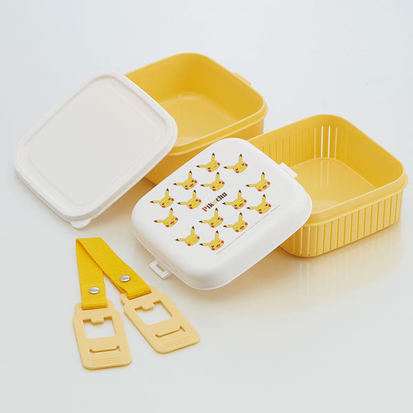 (Pre-Order) Skater Two-Tier Picnic Lunch Box, Pokémon